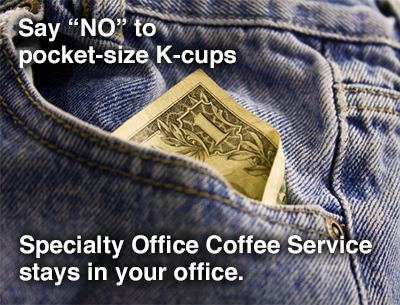 The real cost of k-cups in office coffee.